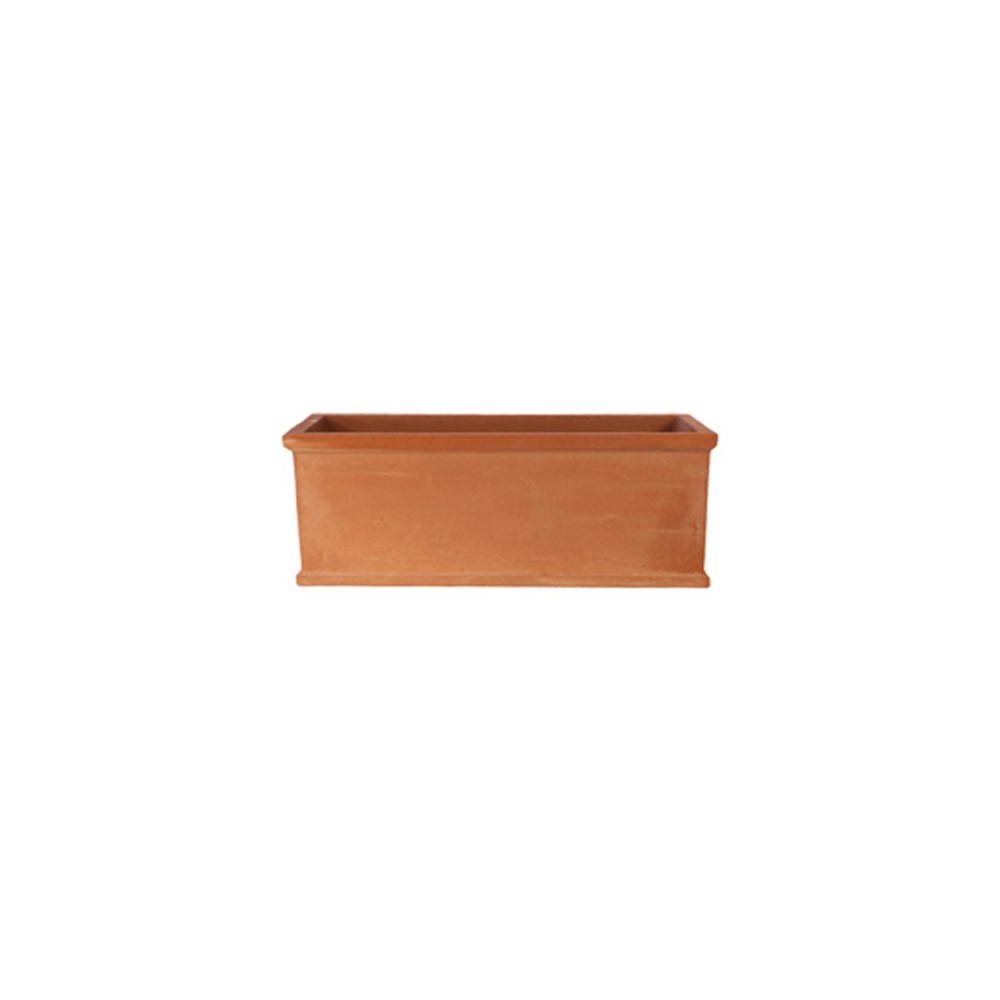 Smooth Rectangular Terracotta Box
